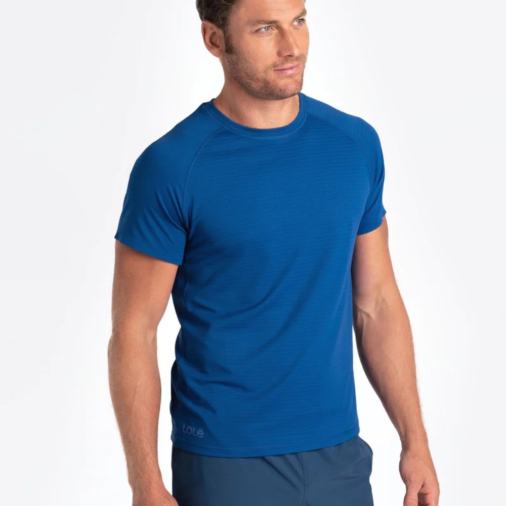 Lole - Jasper Short Sleeve - Blue - LARGE